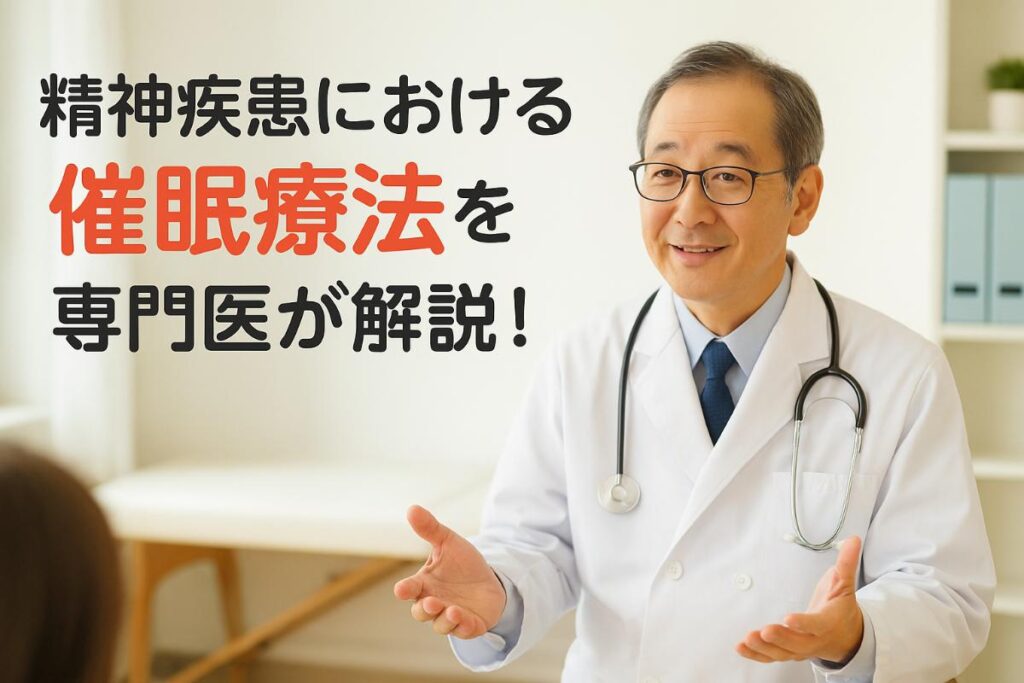 精神疾患における催眠療法を専門医が解説！うつ病や不安障害への効果と治療フローをガイド