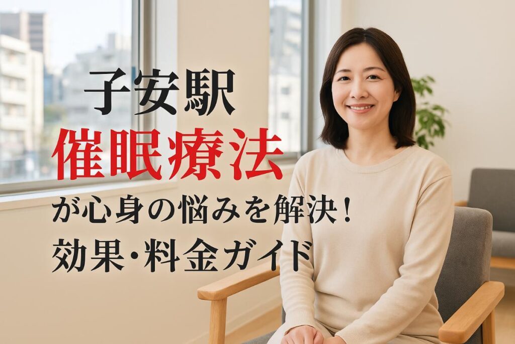 子安駅周辺で催眠療法が心身の悩みを解決！横浜市神奈川区のクリニック体験談と効果・料金ガイド