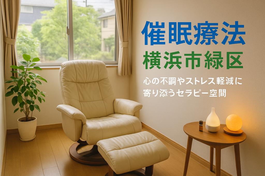 横浜市緑区の催眠療法で心の悩み解消！効果を受けるためのポイントを詳しく解説